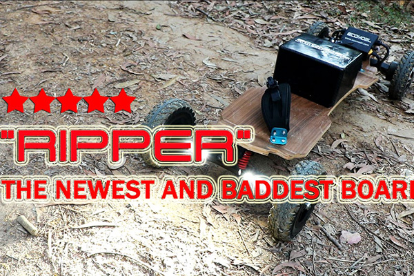 THE RIPPER IS THE NEWEST AND BADDEST BOARD FROM ECOMOBL